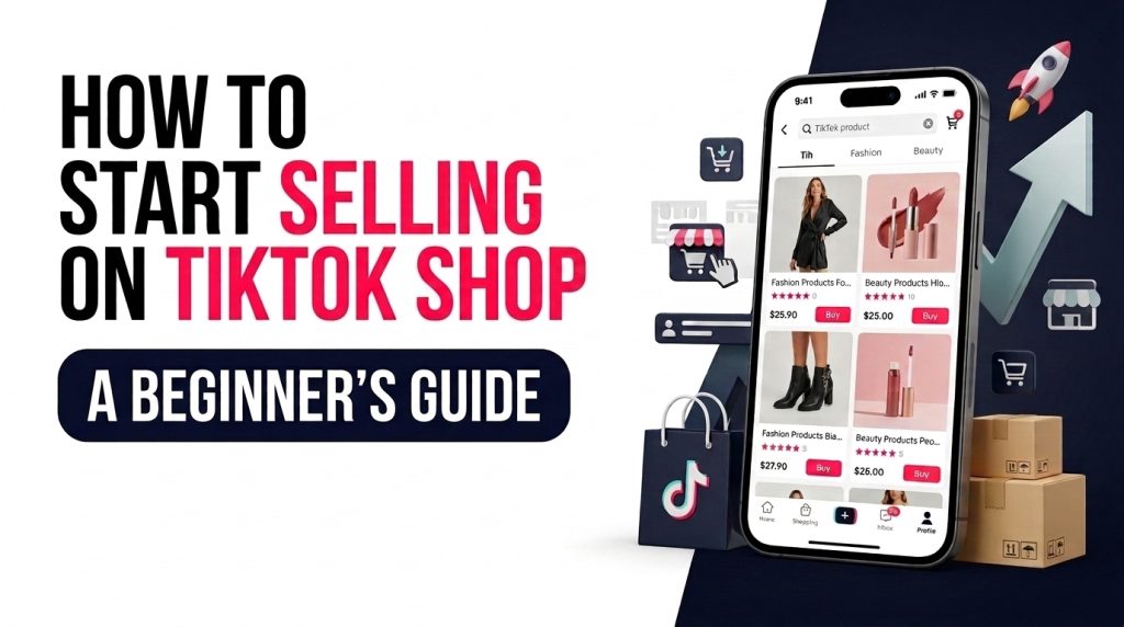 How to start selling on TikTok Shop beginner guide with ecommerce tips